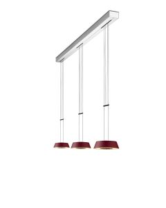 Oligo LED-3er-Pendelleuchte GLANCE