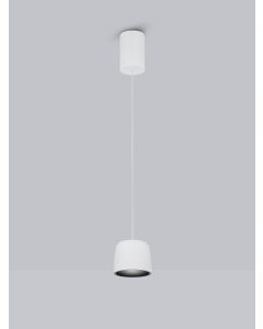 LED-Pendelleuchte OVE Weiß weiß