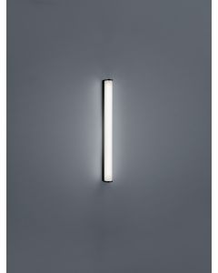 LED-Wandleuchte PONTO Schwarz matt 60 cm