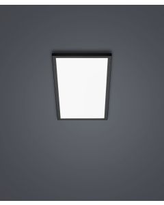 LED-Deckenleuchte RACK Schwarz matt 25 cm