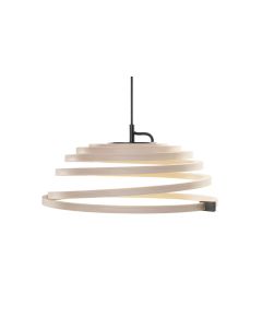 LED-Pendelleuchte ASPIRO 8000 Birke (schwarzes Kabel)