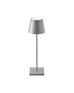 LED-Akku-Tischleuchte NUINDIE graphitgrau