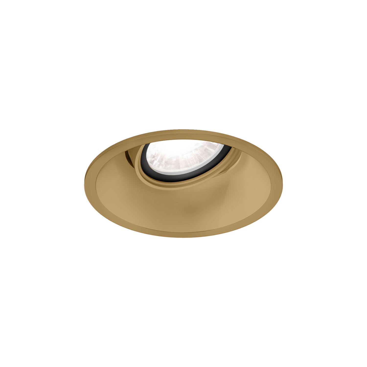 Wever & Ducré LED-Einbaustrahler DEEP ADJUST 1.0 LED Champagner Drahtfeder 2000 - 3000K 184361M9