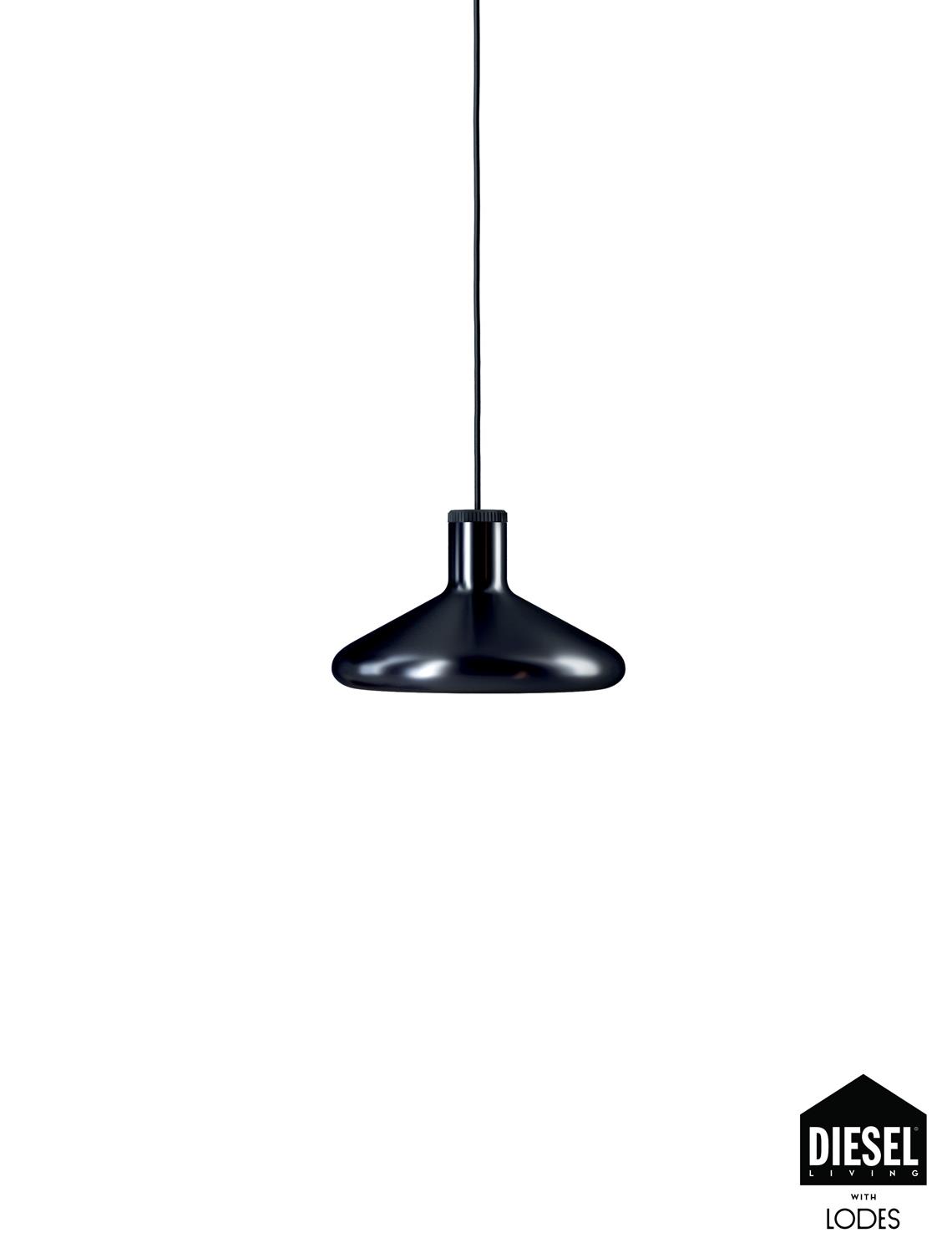 Diesel Leuchten Pendelleuchte FLASK schwarz (ohne Baldachin) 50322 2100