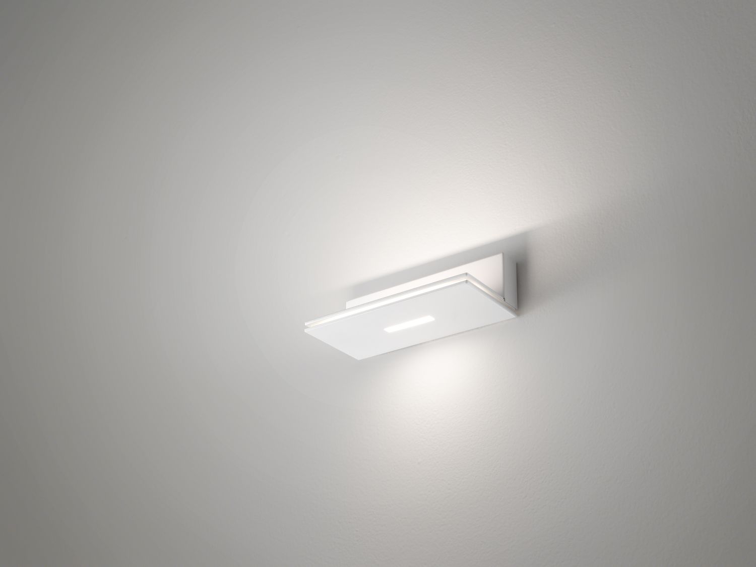Elesi Luce LED-Wandleuchte QUID Weiß 22cm 4000K 02809BBDNXXXX