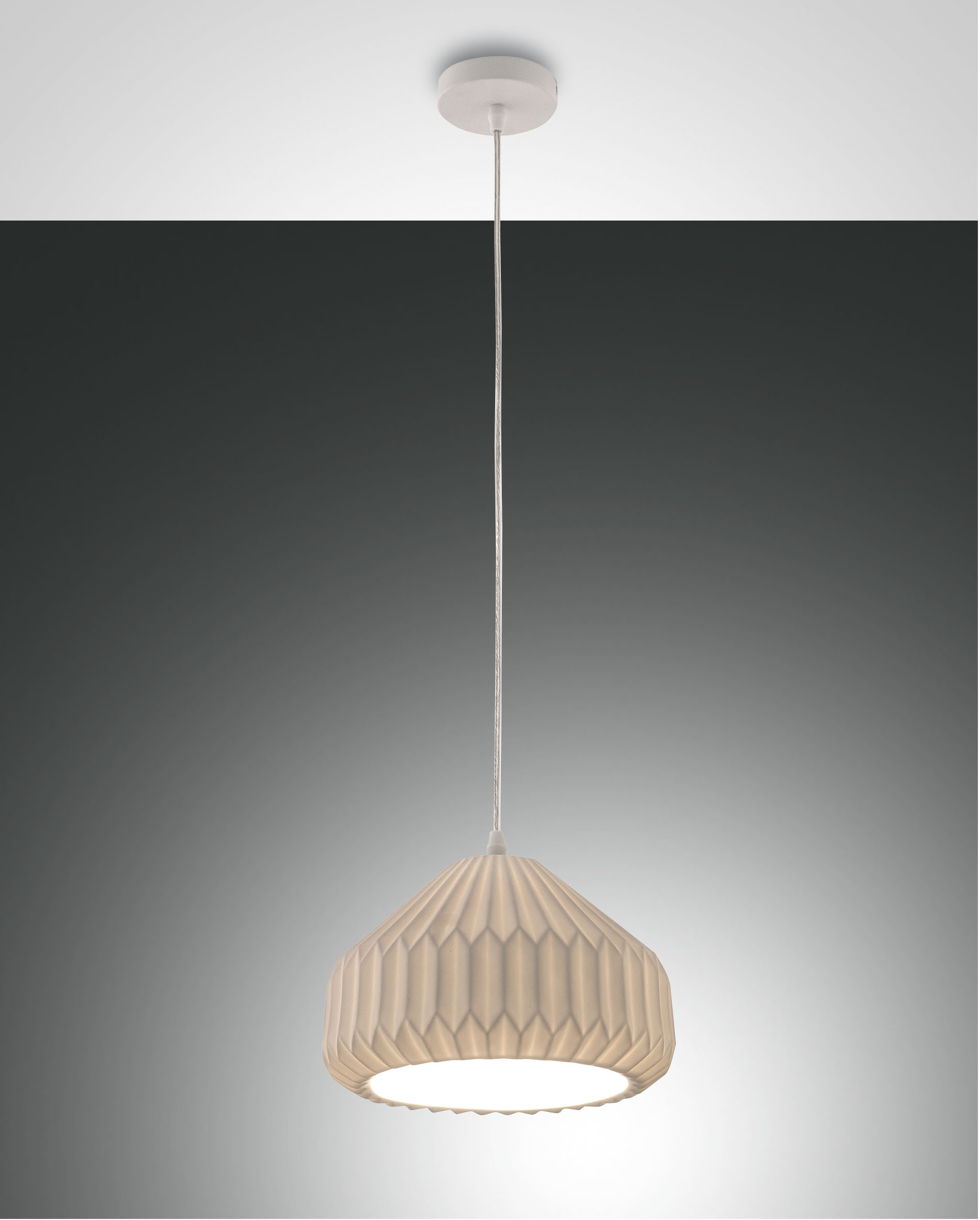 Fabas Luce Pendelleuchte VIGOR 30cm 3613-45-102