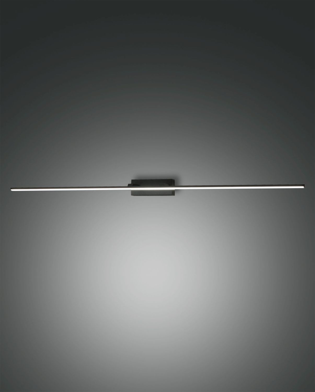 Fabas Luce LED-Wandleuchte NALA 109cm schwarz 3361-29-101
