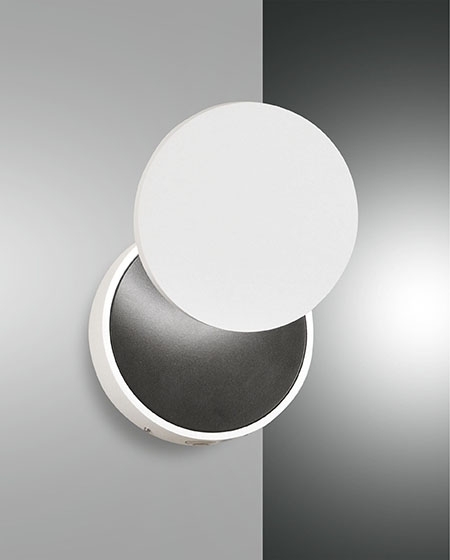 Fabas Luce LED-Wandleuchte ARA weiß 3452-21-102