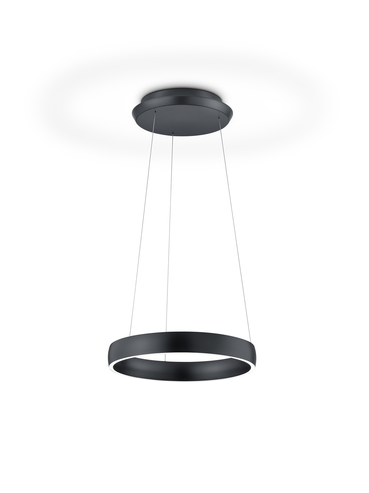 GKS Knapstein LED-Pendelleuchte SARA 40cm schwarz Dynamic-White 51.495.07