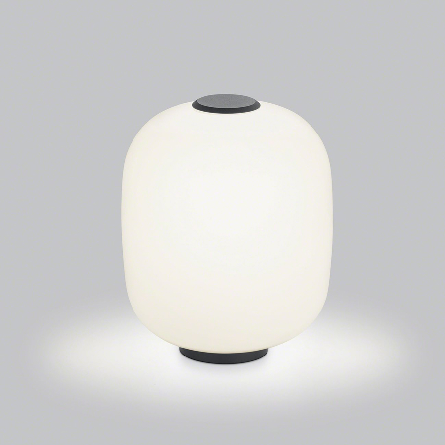 Helestra LED-Tischleuchte MILO mattschwarz Ø 27 cm 19/2631.22