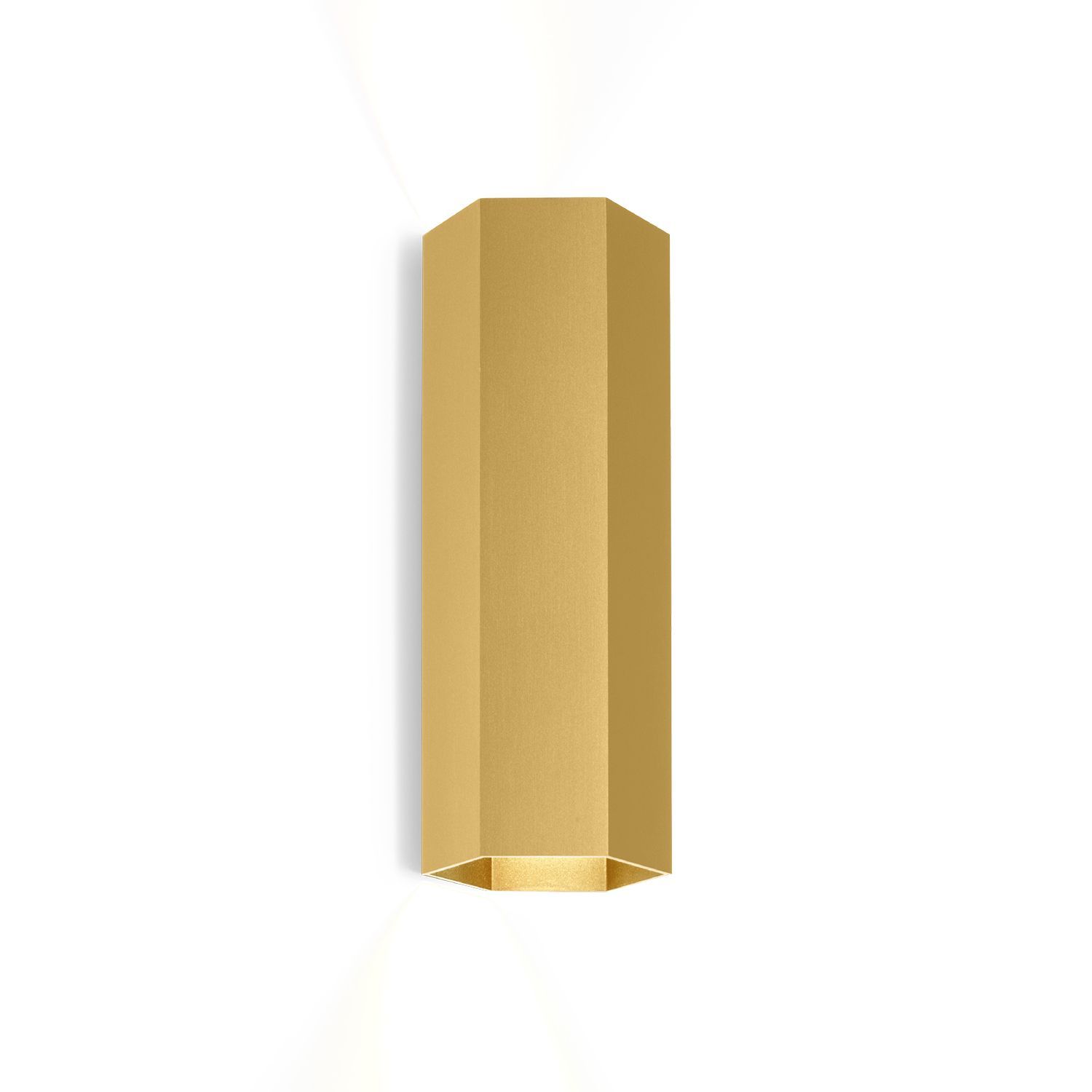 Wever & Ducré Wandleuchte HEXO MINI WALL SURF 2.0 PAR16 G gold 301420G0