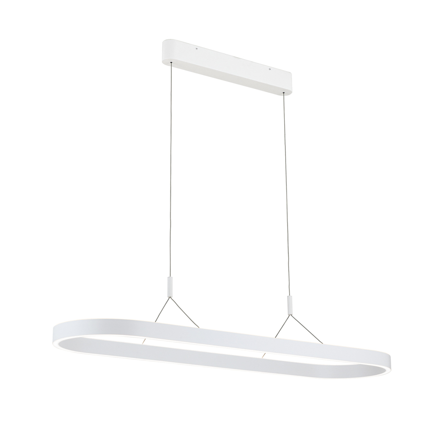 Orion Leuchten LED-Pendelleuchte CARRARA weiß HL 6-1718 weiß