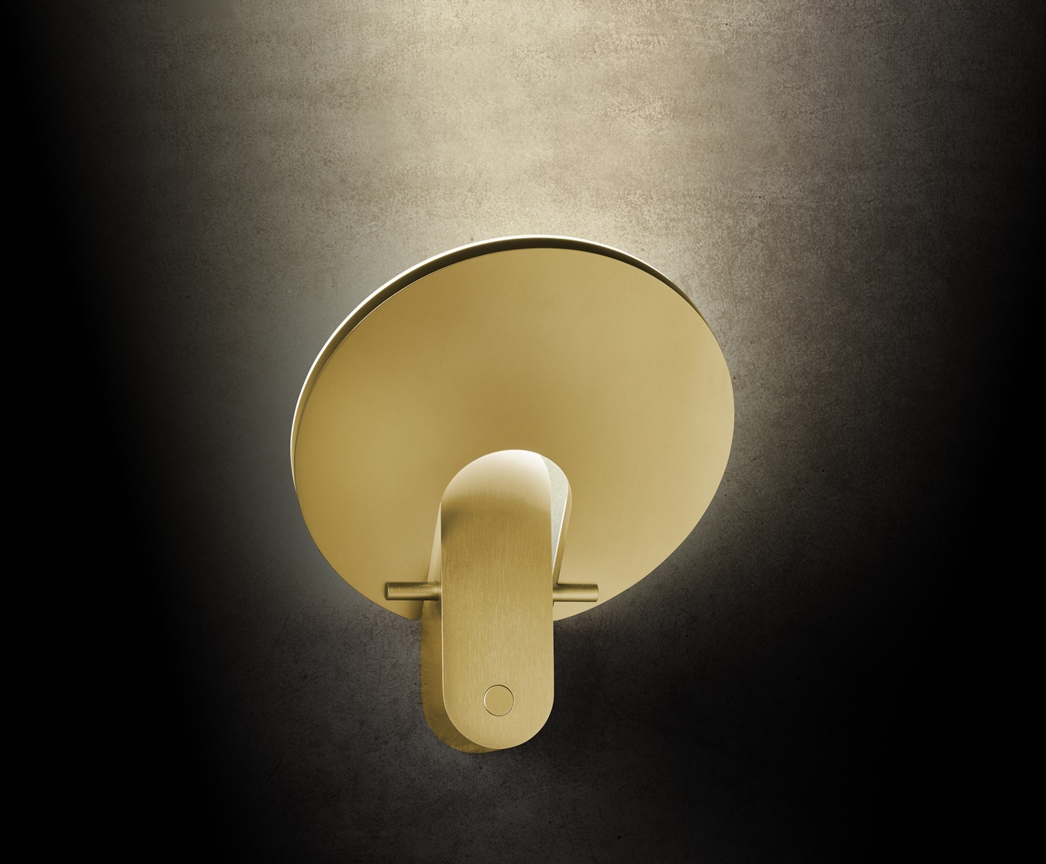 Holtkötter LED-Wandleuchte SUPERNOVA WD Messing 2141-1-19
