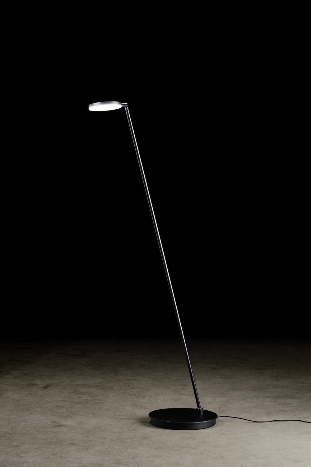Holtkötter LED-Leseleuchte PLANO S schwarz 9659-1-55