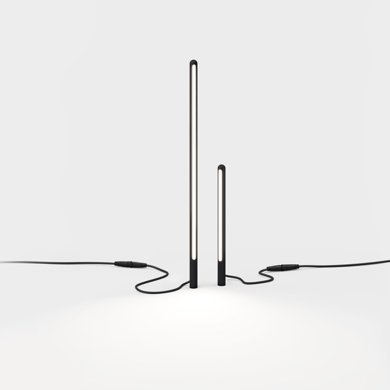 IP44.de Leuchten LED-Erdspießleuchte KAL M SOLAR JOIN 97cm schwarz 2700K 93081-BL-JO