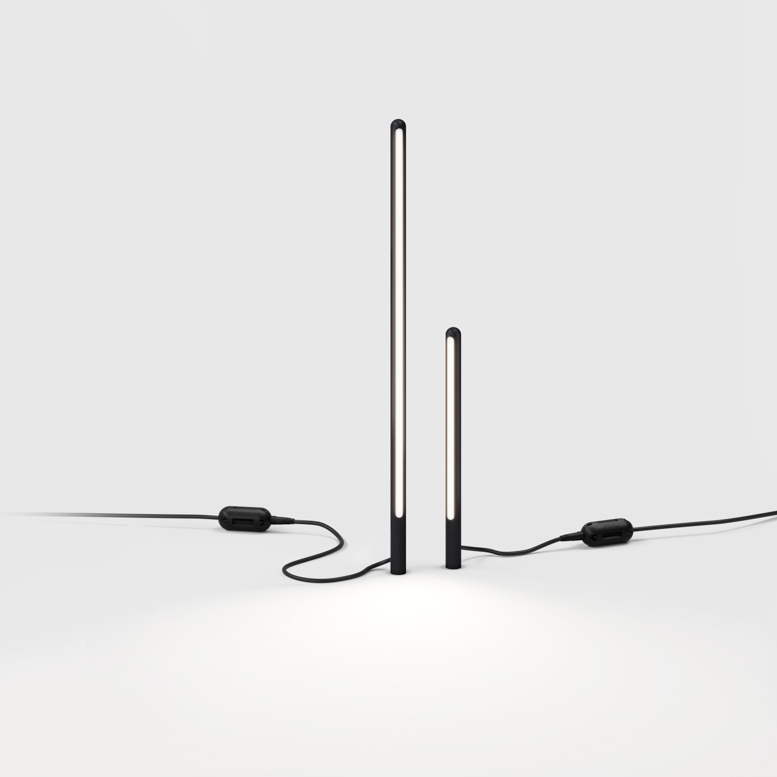 IP44.de Leuchten LED-Erdspießleuchte KAL S 67cm schwarz 2700K 93082-BL