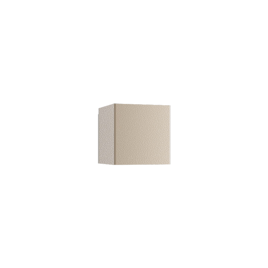 Lodes LED-Wandleuchte LASER 10x10cm champagner 2700K 03652 4527