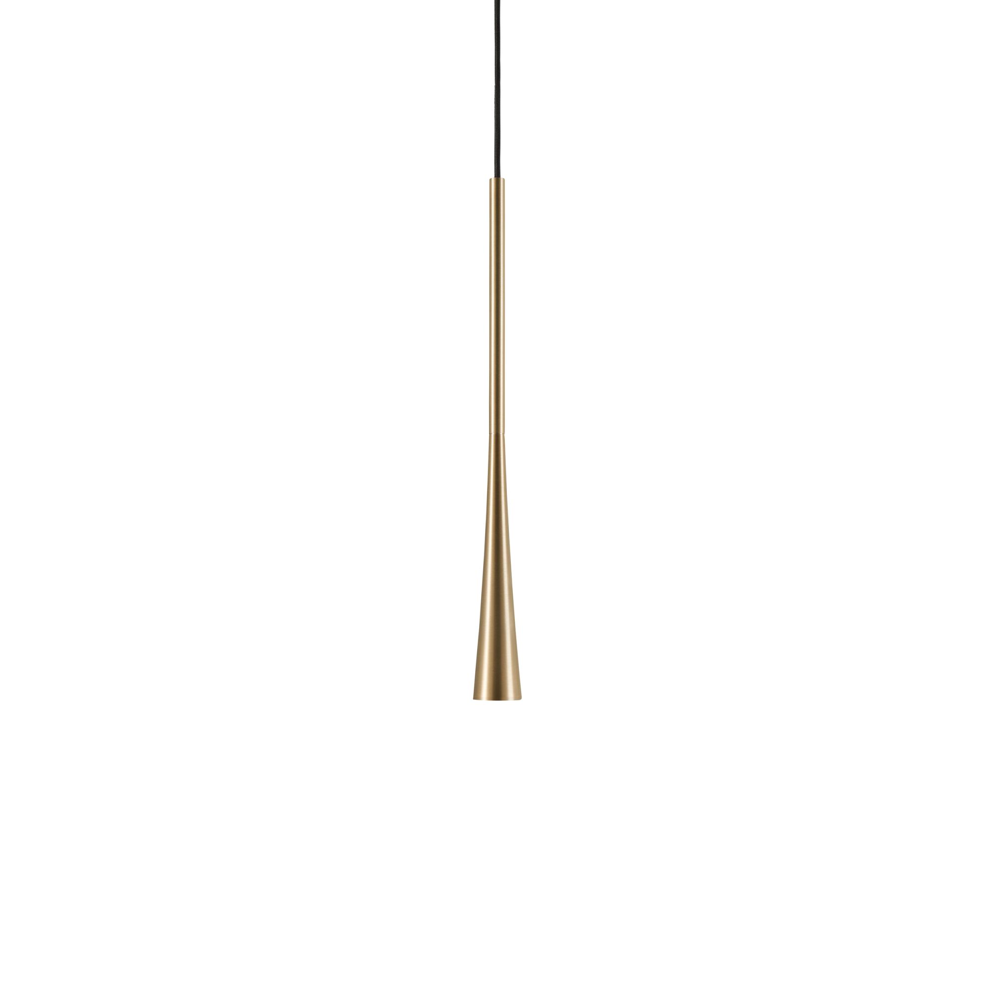 Light-Point LED-Einzelpendel DROP 60cm Messing 2700K 270484