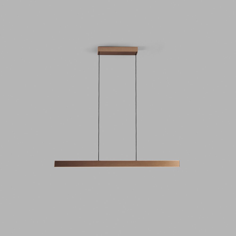 Light-Point LED-Pendelleuchte EDGE LINEAR 100cm rosegold 270554 5711389705541