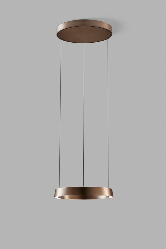 Light-Point LED-Pendelleuchte EDGE ROUND 40cm rosegold 270535 5711389705350