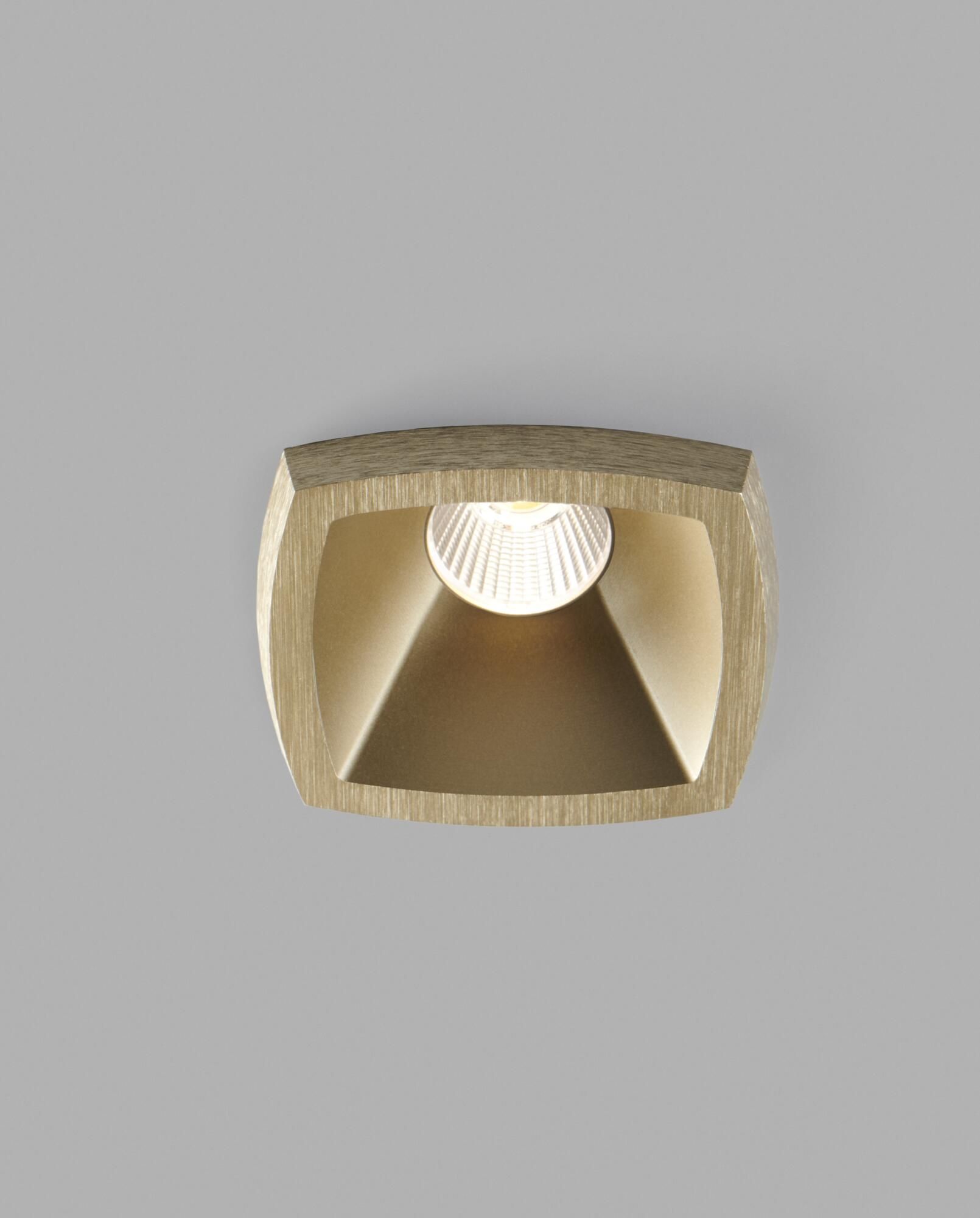 Light-Point LED-Einbaustrahler MIRAGE 1+ Messing 15W 271029