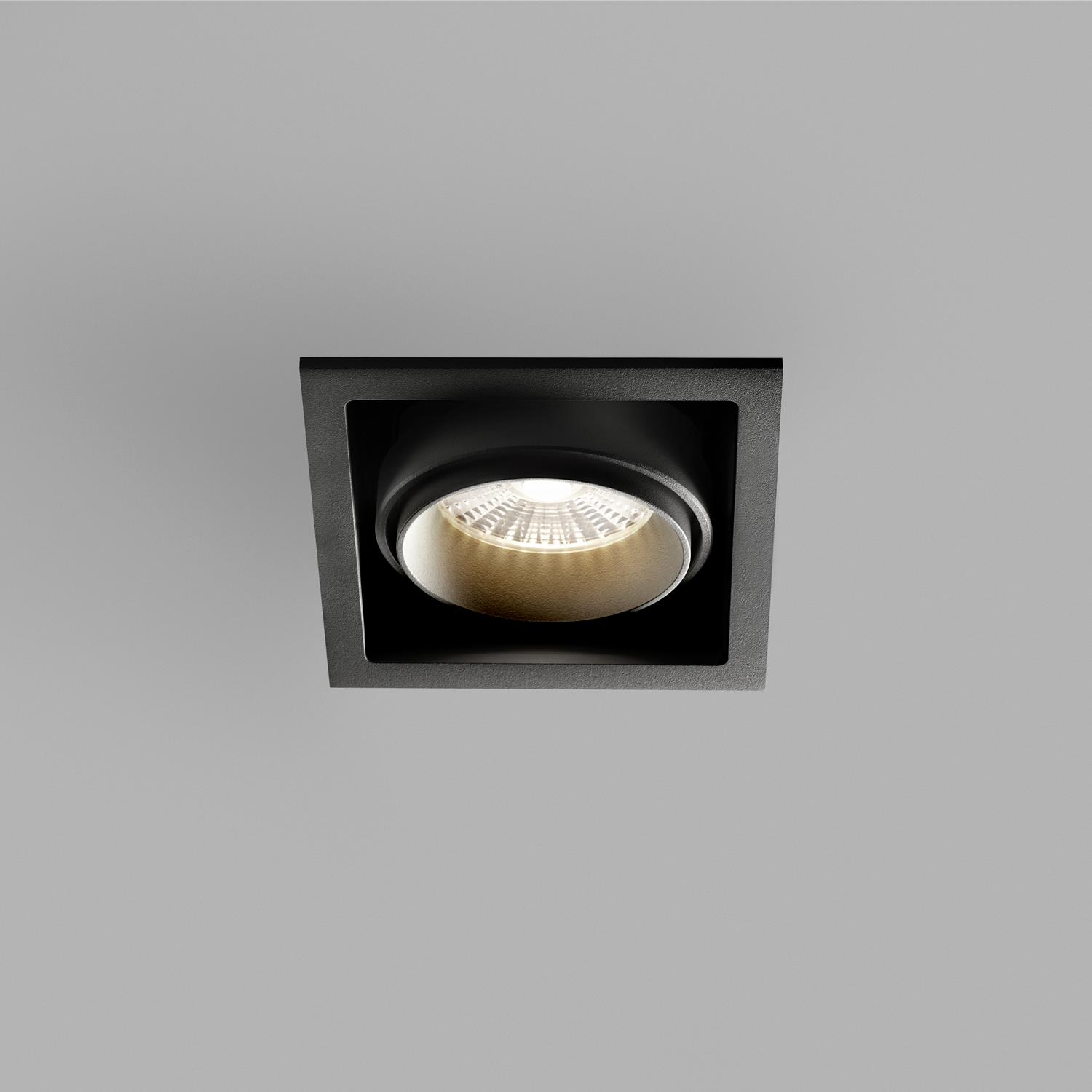 Light-Point LED-Einbaustrahler GHOST schwarz 13x13cm 270861