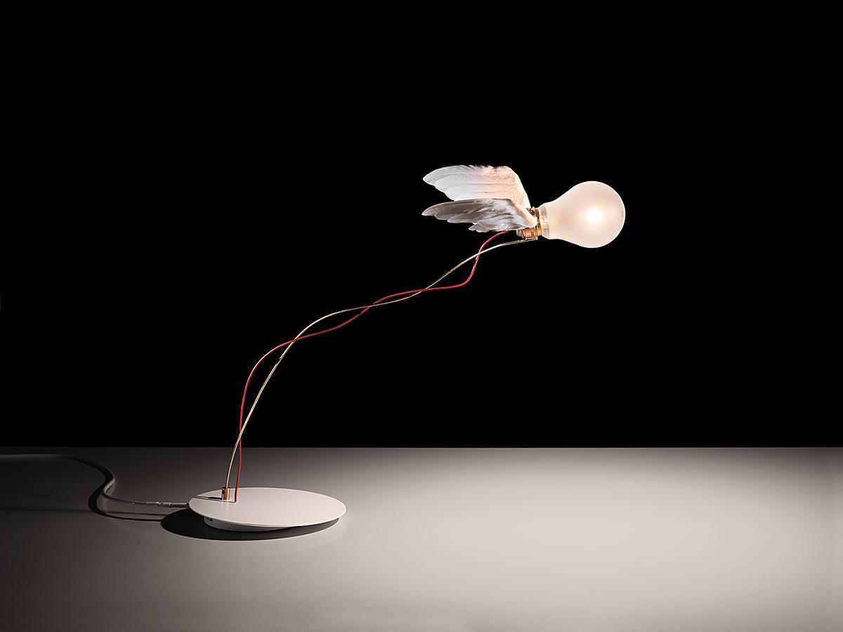 Ingo Maurer Tischleuchte LUCELLINO TABLE mit Schiebedimmer 4812000