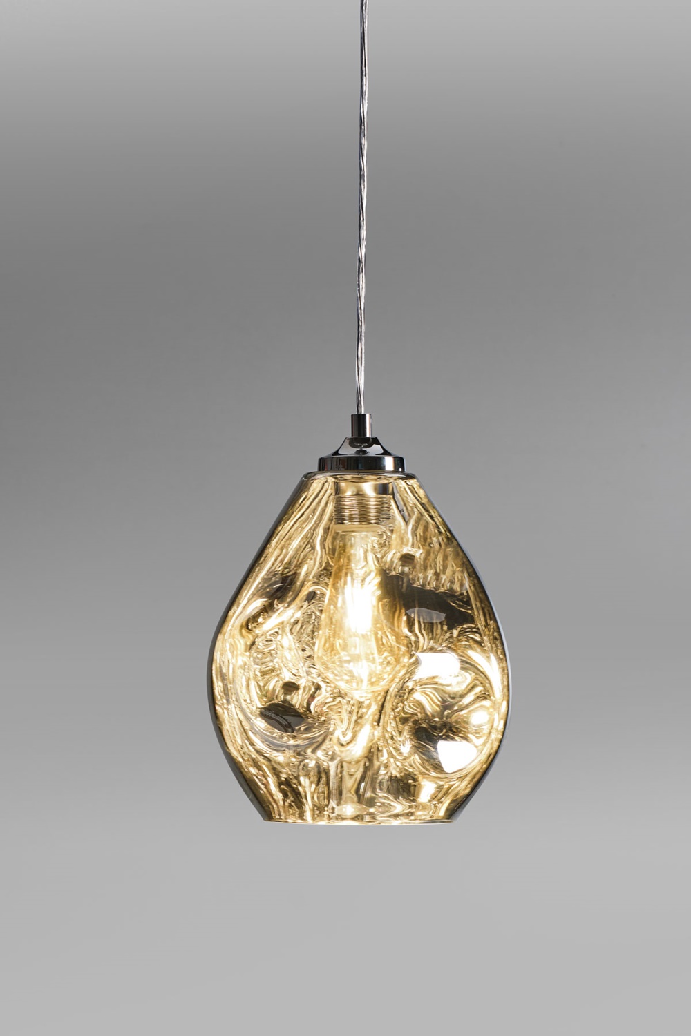 LupiaLicht Pendelleuchte DROP Chrom 1265-1-7