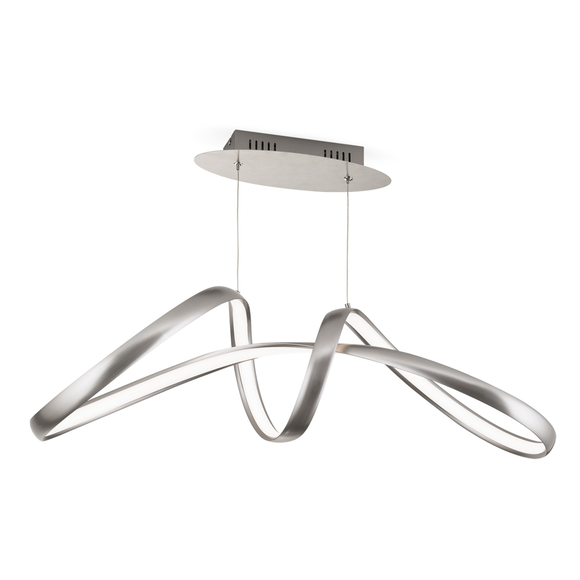 Orion Leuchten LED-Pendelleuchte CIRCUS Nickel matt HL 6-1663 satin