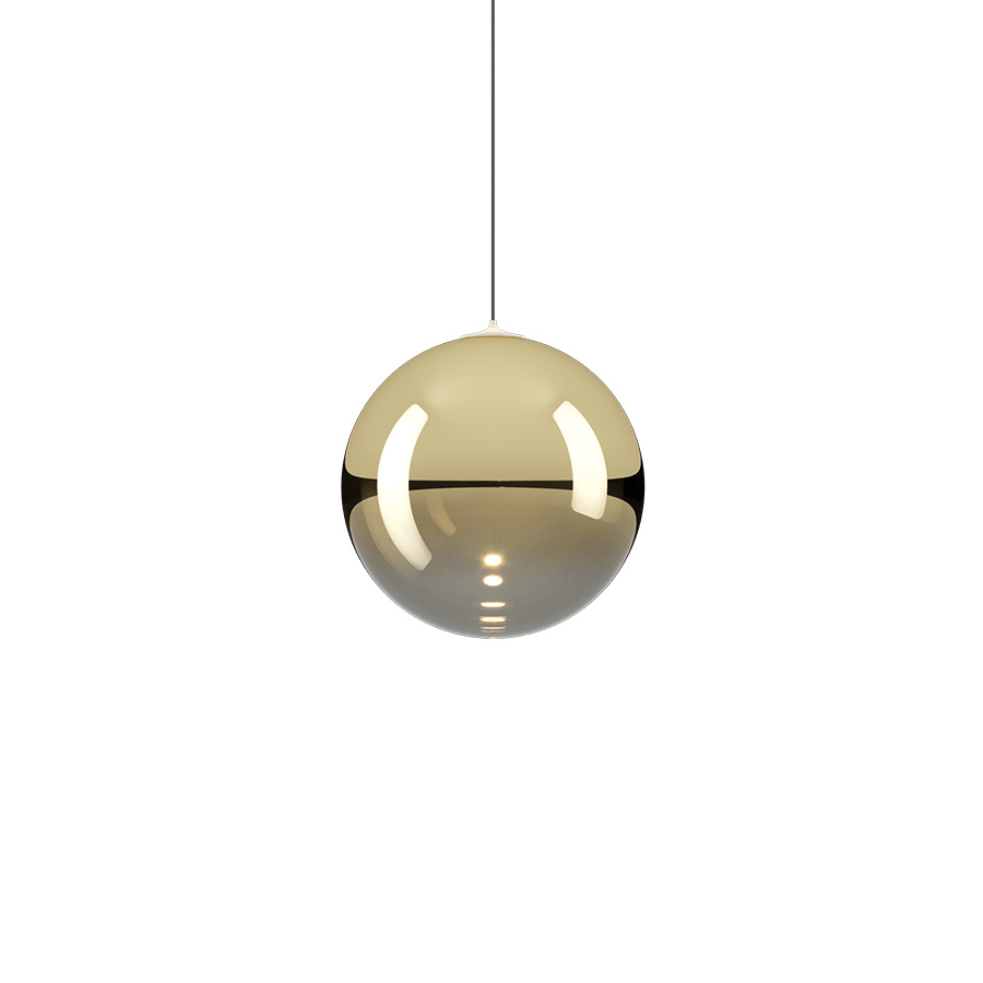 Lodes LED-Einzelpendel RANDOM SOLO gold 14cm 3000K (ohne Baldachin) 17112 5030