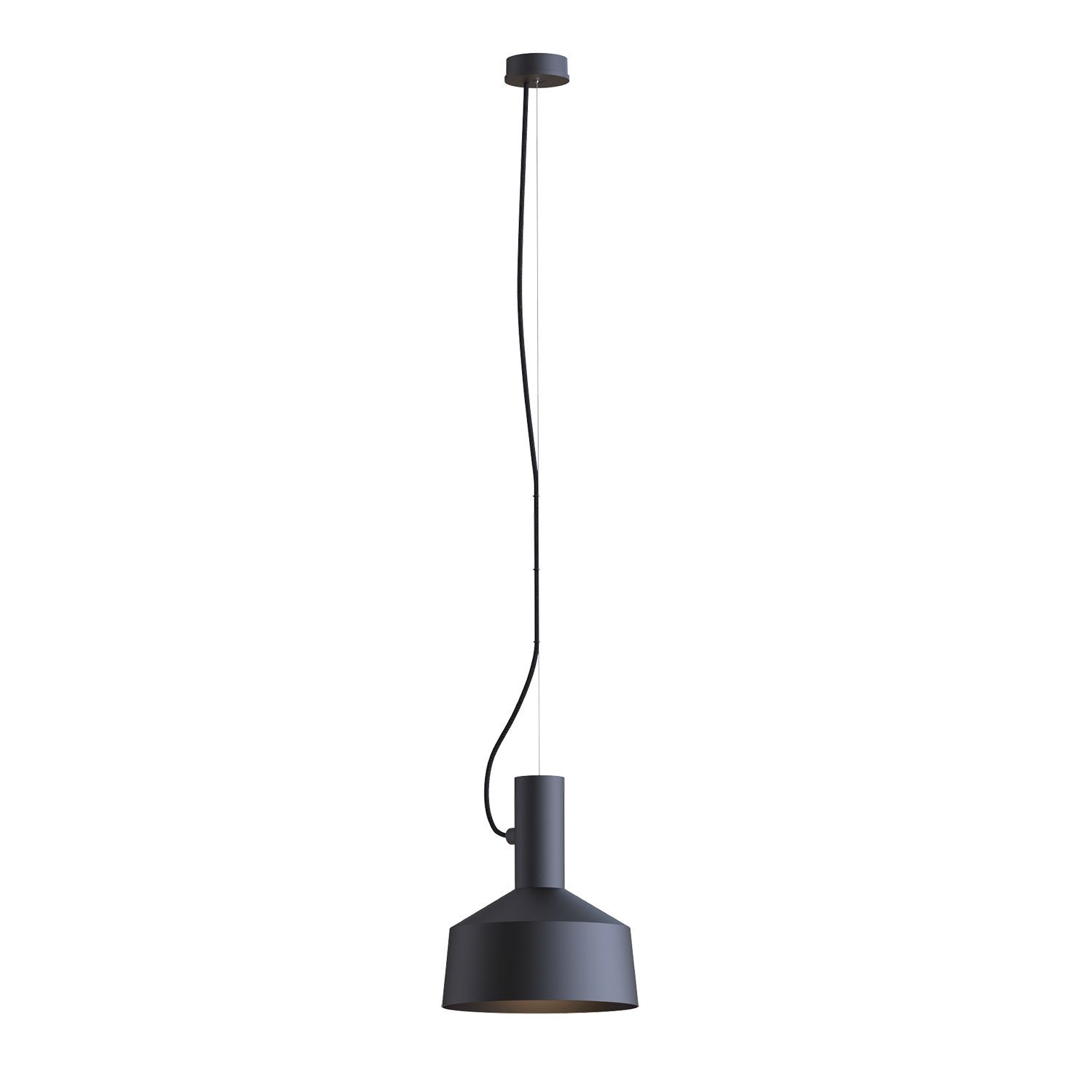 Wever & Ducré Pendelleuchte ROOMOR CABLE SUSP 1.3 E27 B-B 6.0m cable schwarz 6 m Seilabhängung 2482E0BB3