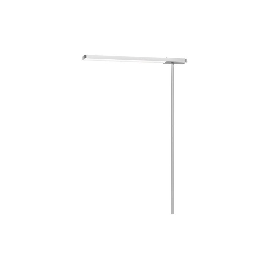 Serien Lighting LED-Schreibtischleuchte Slice² Furniture glanzverchromt, 3000K, SENSORIK SL5001 4260548462272