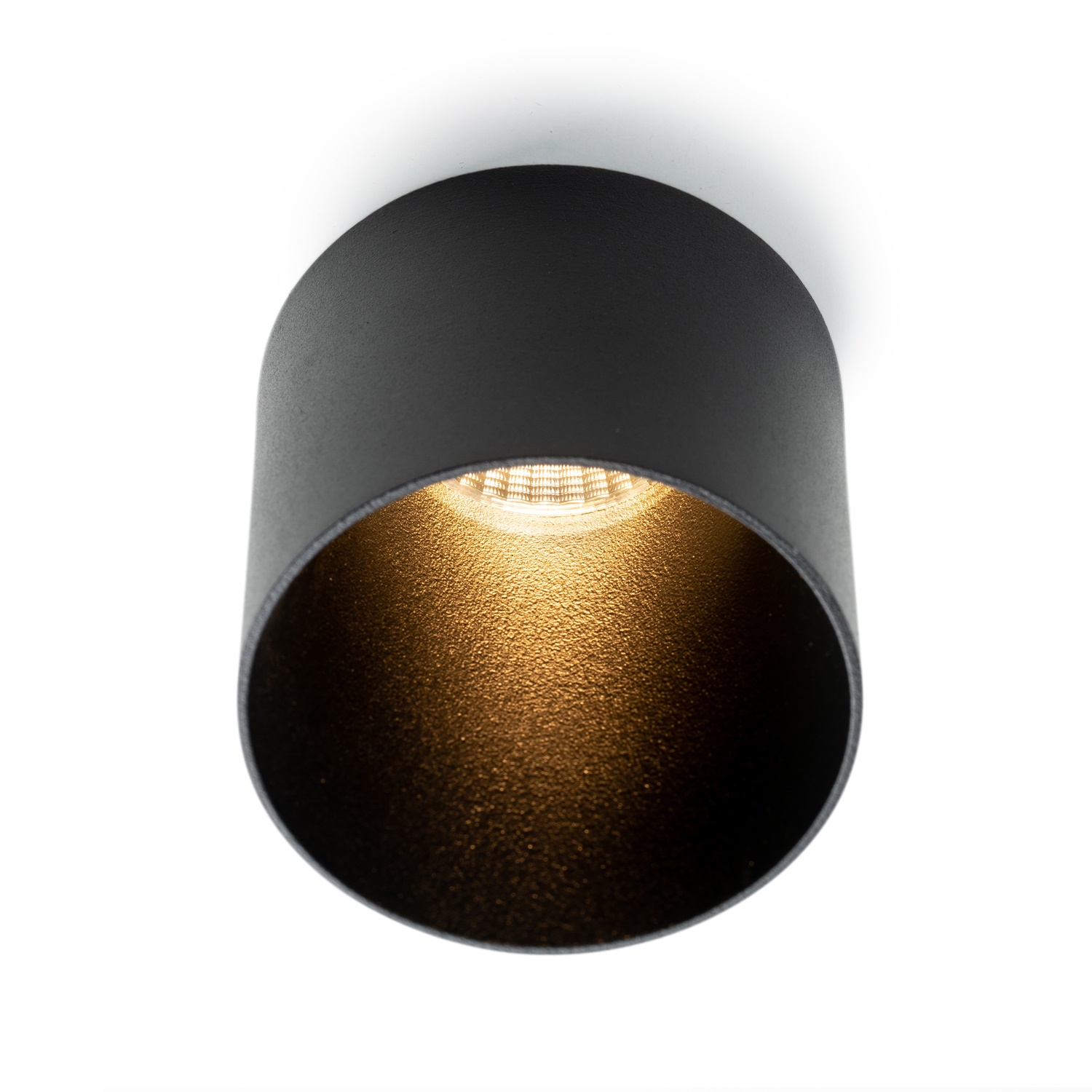 SLC LED-Einbaustrahler TUBO schwarz 3000K DALI 3234516D