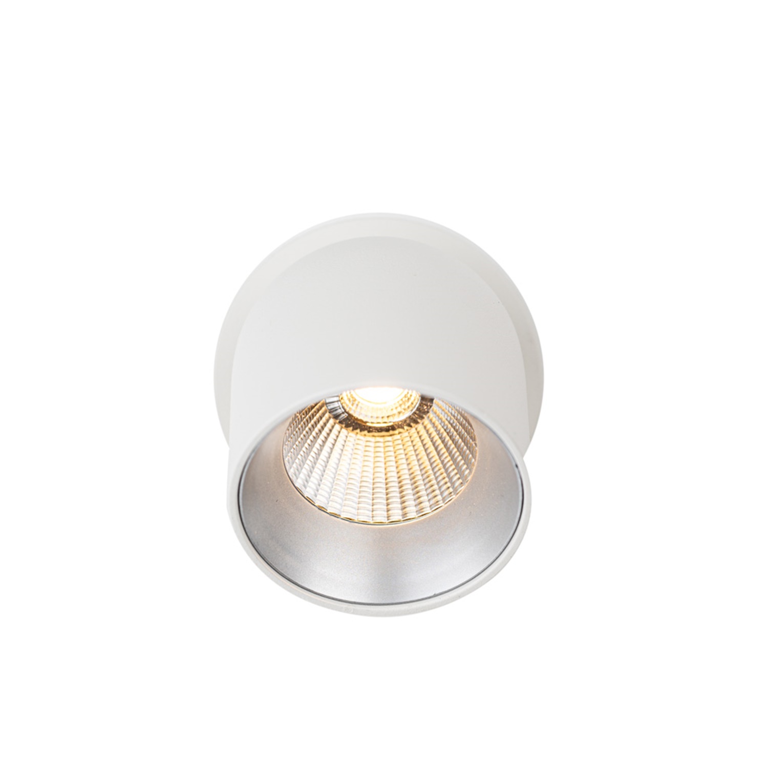 SLC LED-Einbaustrahler CUP weiß/silber 3000K DALI 3234541D