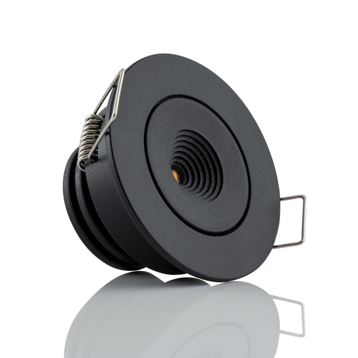 SLC LED-Einbaustrahler MINI ONE TILT schwarz 2700K (schwenkbar) SLC1201