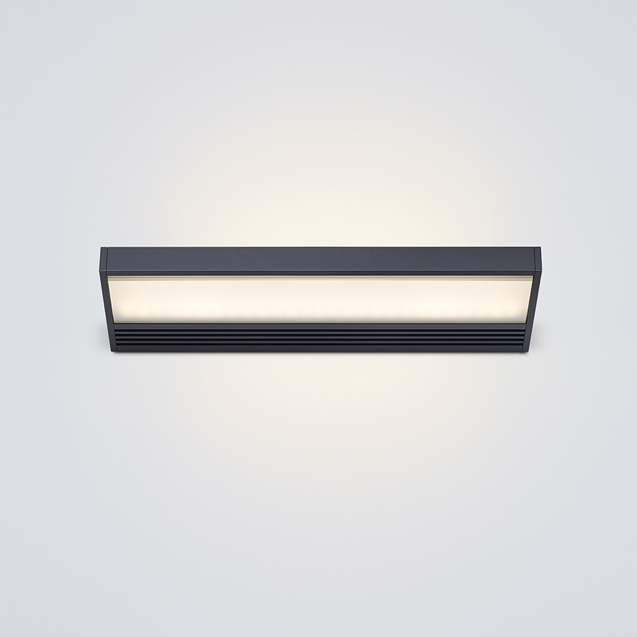 Serien Lighting LED-Wandleuchte SML² 300 schwarz, 2700K satinée/satinée SM1345 4260331395596