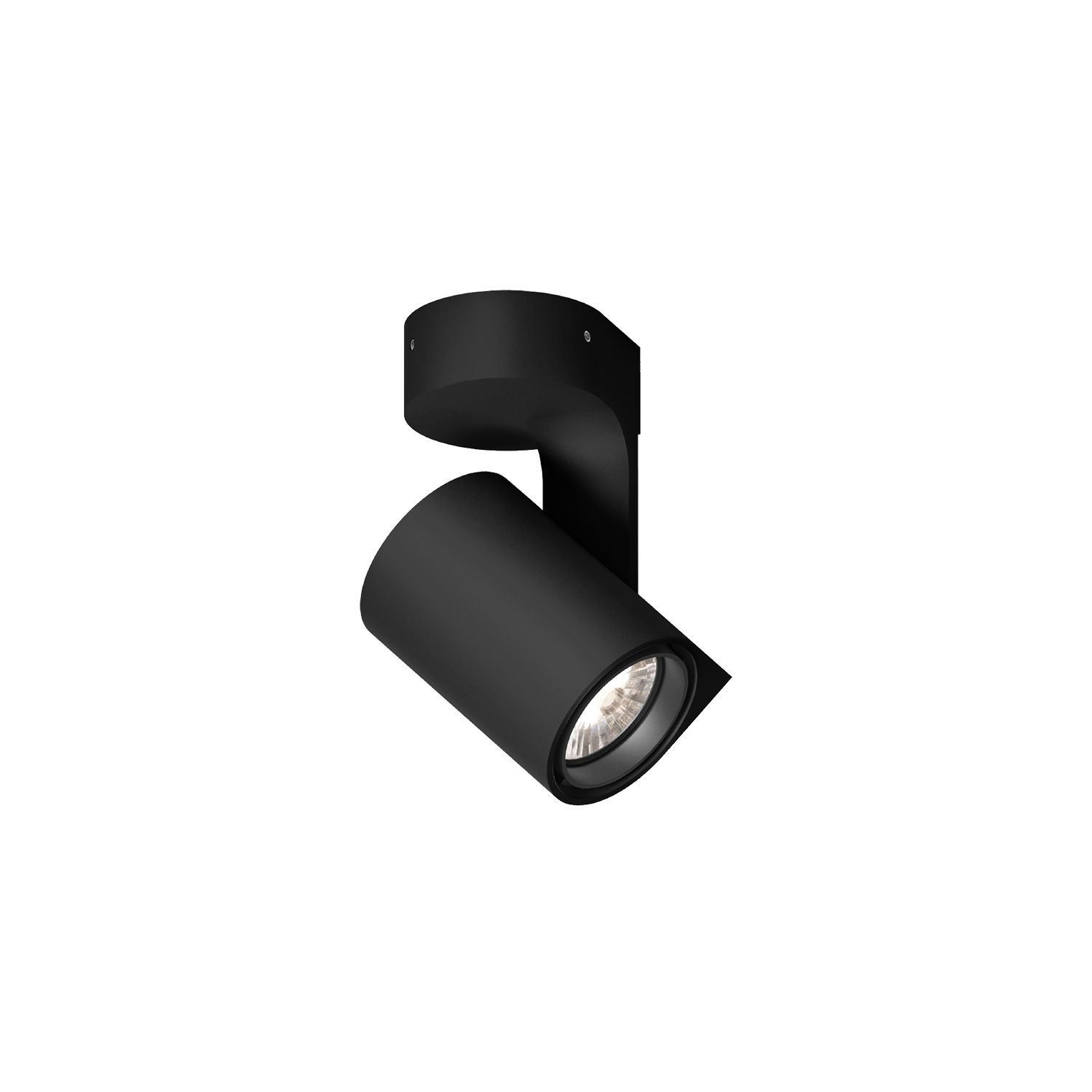 Wever & Ducré LED-Deckenstrahler SQUBE ON BASE CEILING SURF 1.1 - 3000K B schwarz 144468B5