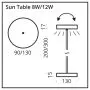 Top Light SUN TABLE LED-Tischleuchte thumbnail