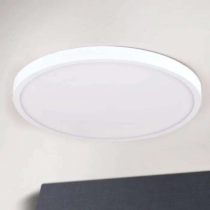 Hausmarke LED-Deckenleuchte 40cm LERO DL 7-644/40 weiß