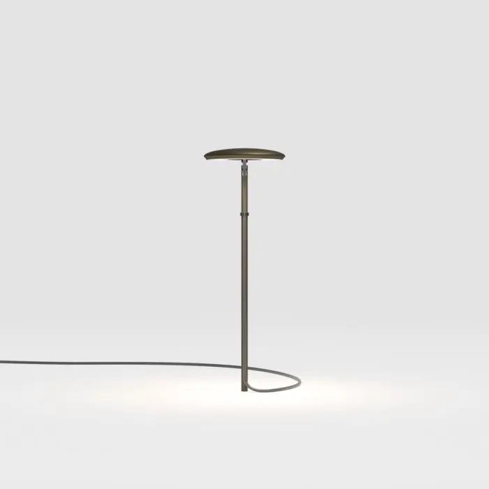 IP44.de Leuchten LED-Erdspießleuchte PAD 2700K dunkelbraun 91065-27-CB