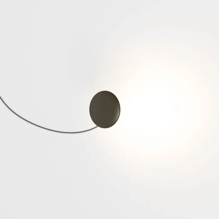 IP44.de Leuchten LED-Erdspießleuchte PAD 2700K dunkelbraun 91065-27-CB